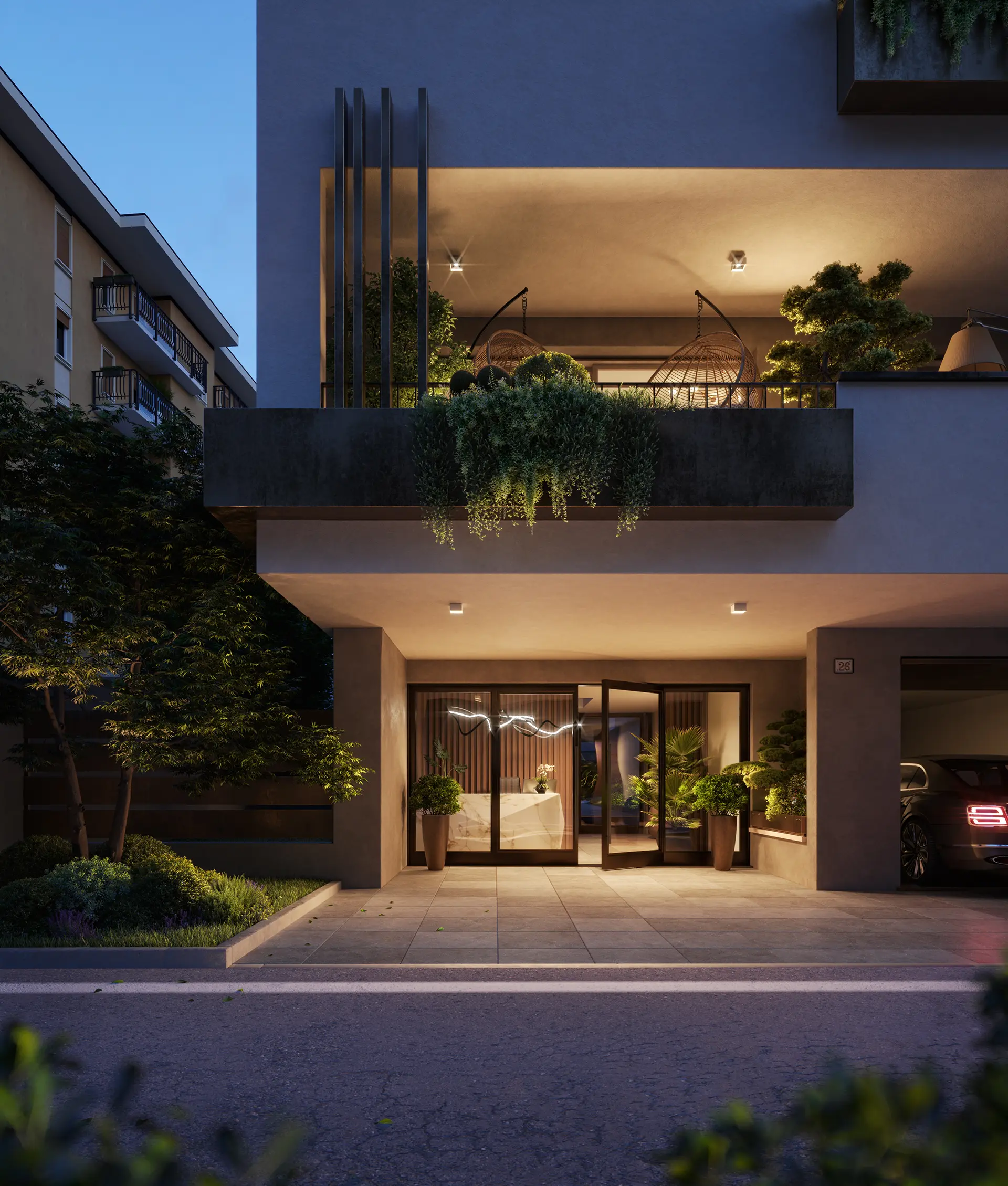 Appartamento con garage a Como